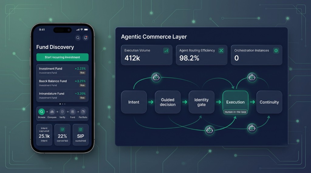 Agentic commerce layer for wealth and capital markets