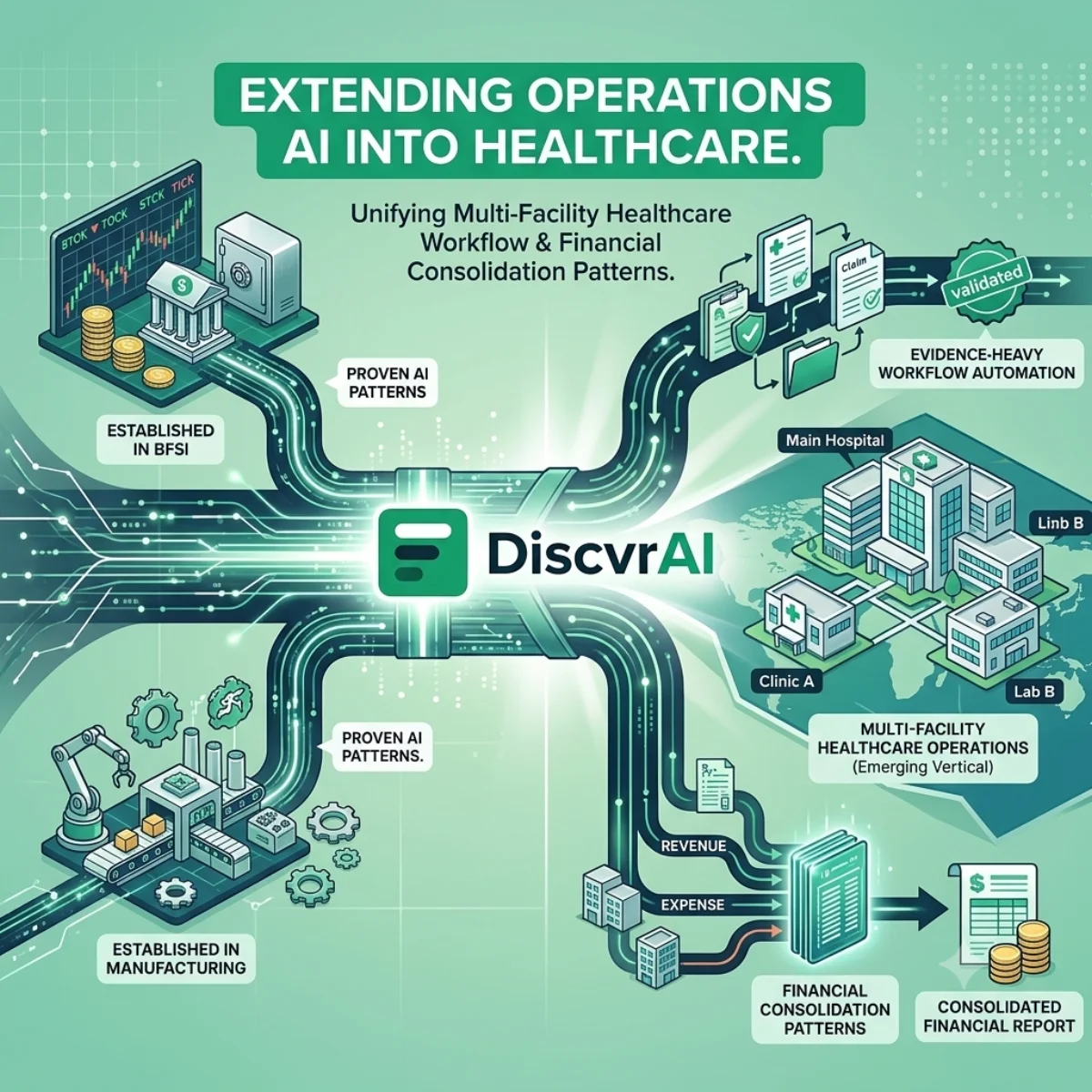 Extending operations AI into healthcare.
